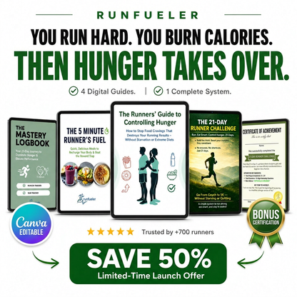 You're burning calories on the road and eating them back in the kitchen RunFueler breaks that cycle for good