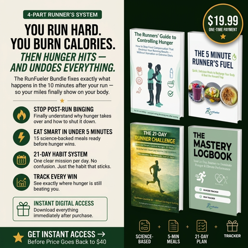 You're burning calories on the road and eating them back in the kitchen RunFueler breaks that cycle for good