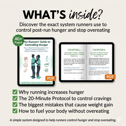 You're burning calories on the road and eating them back in the kitchen RunFueler breaks that cycle for good