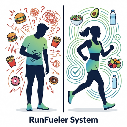 You're burning calories on the road and eating them back in the kitchen RunFueler breaks that cycle for good